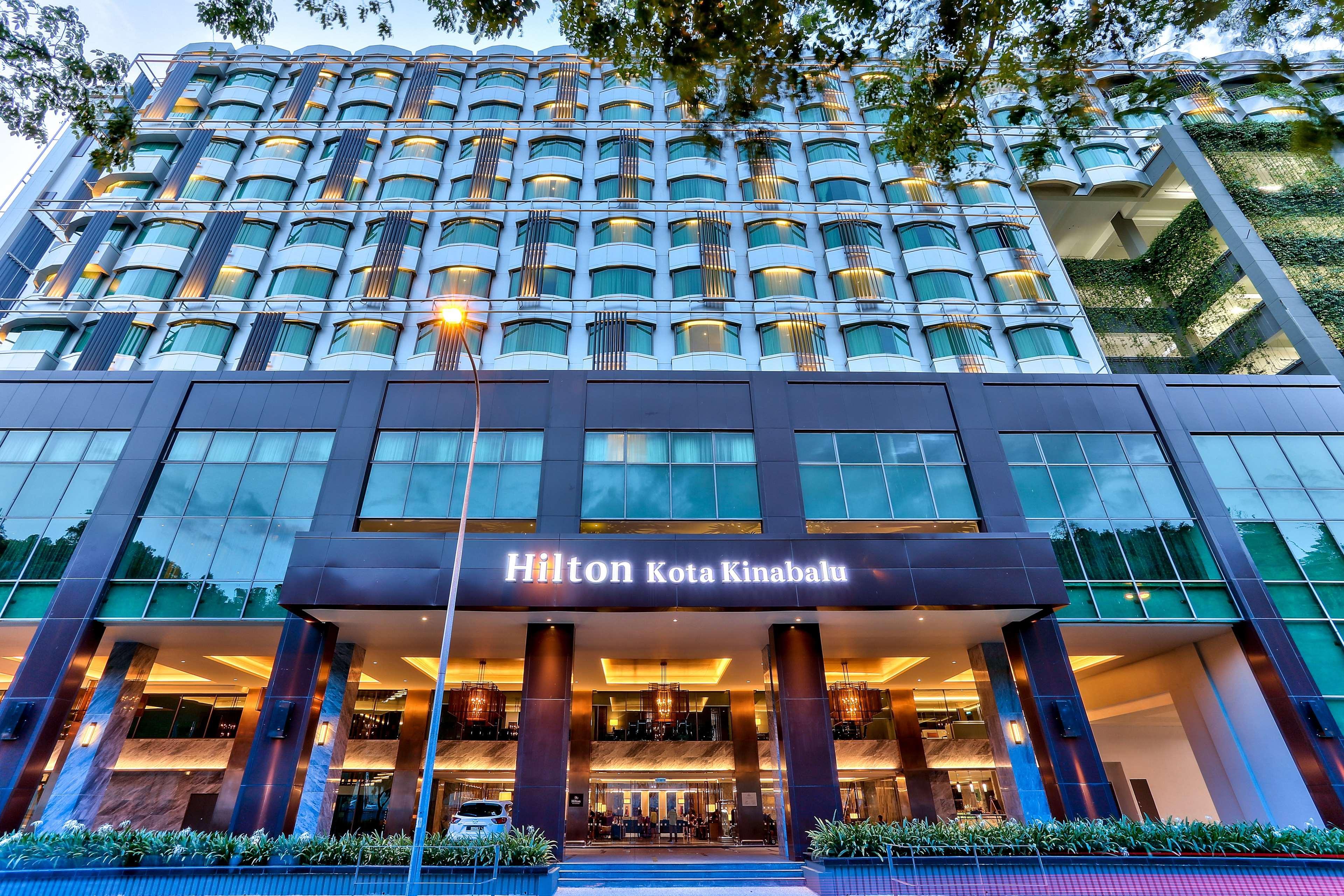 Hilton Kota Kinabalu Hotell Eksteriør bilde