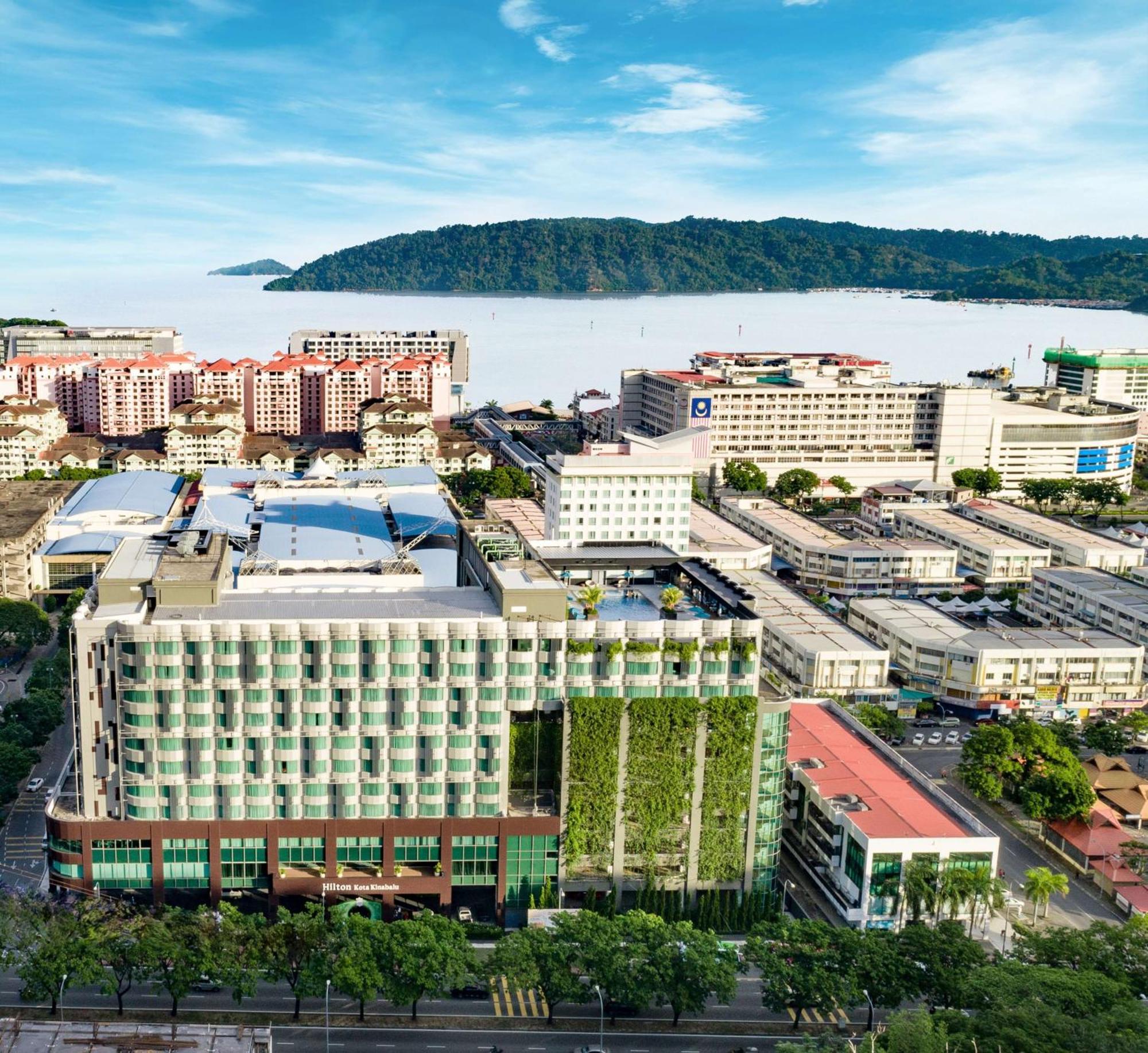 Hilton Kota Kinabalu Hotell Eksteriør bilde